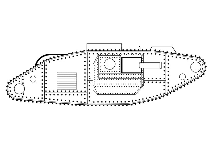 World War One Tank