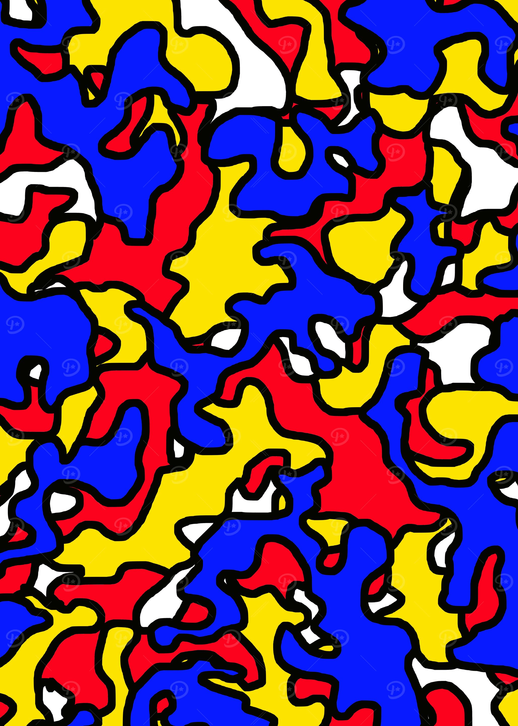 Mondrian Camouflage
