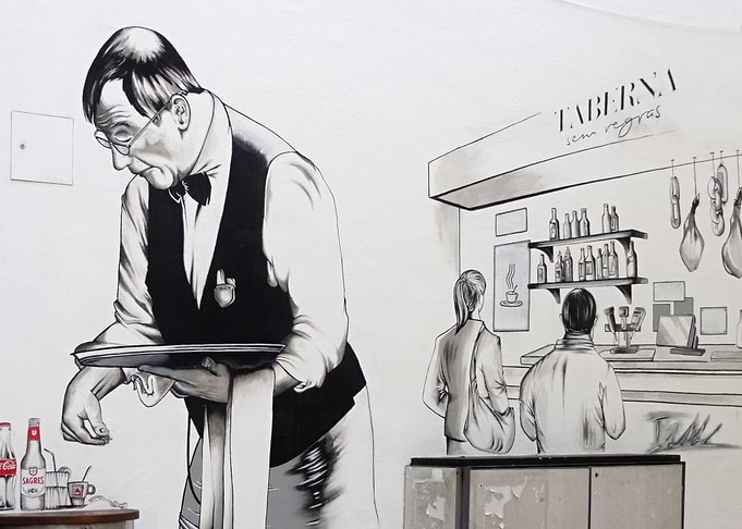 The waiter
