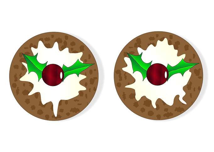 A Pair Of Plum Puddings