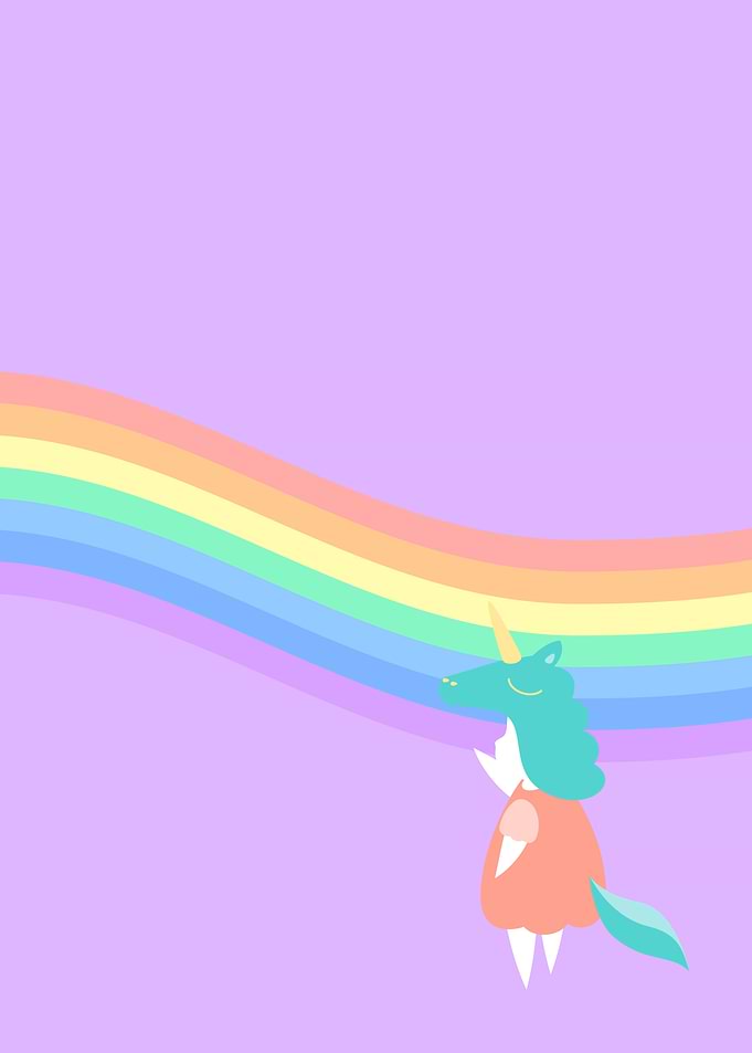 girl in unicorn mascot