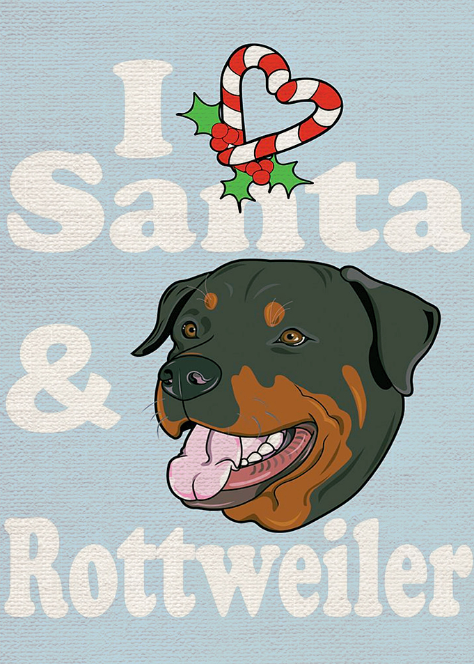 Rottweiler funny poster