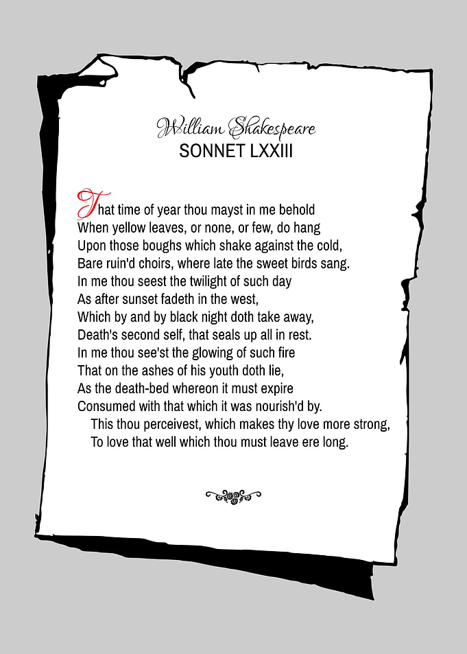Shakespeare Sonnet 73