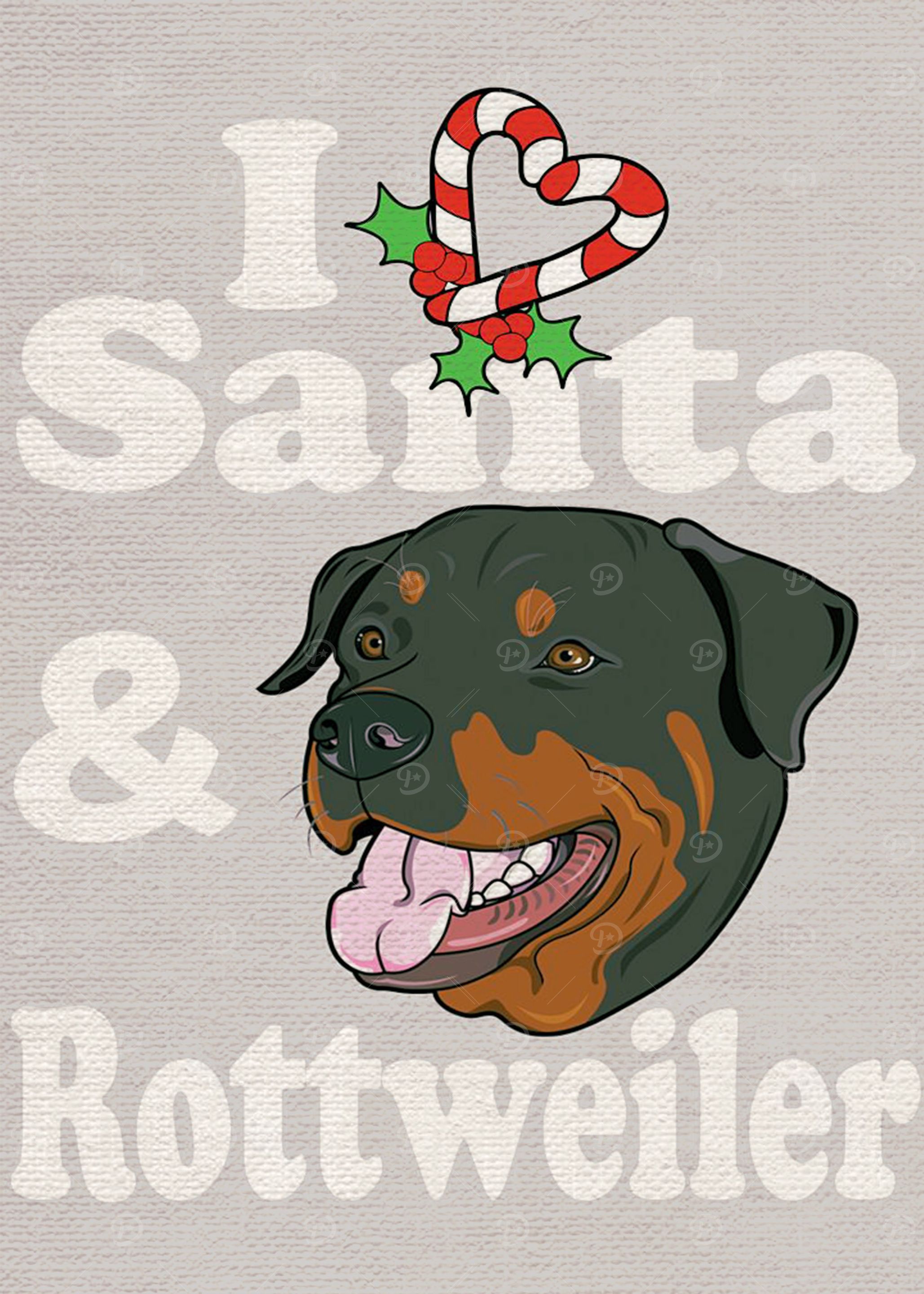 Rottweiler art funny