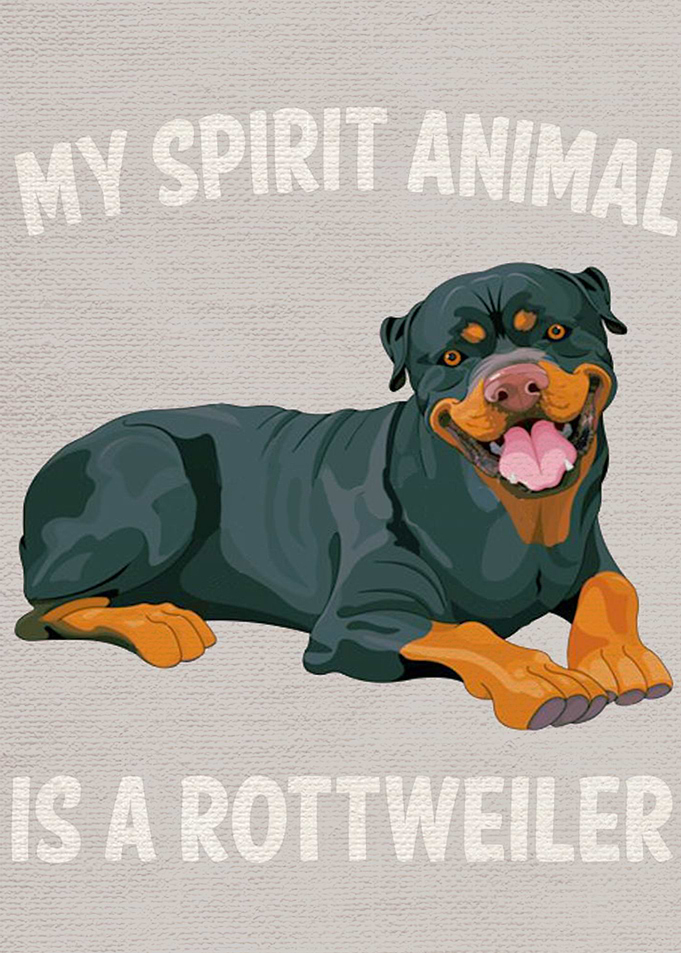 Rottweiler funny poster
