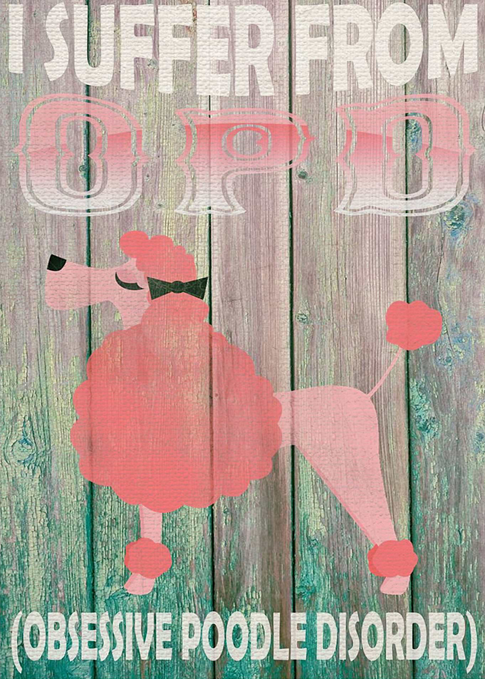 Poodle art