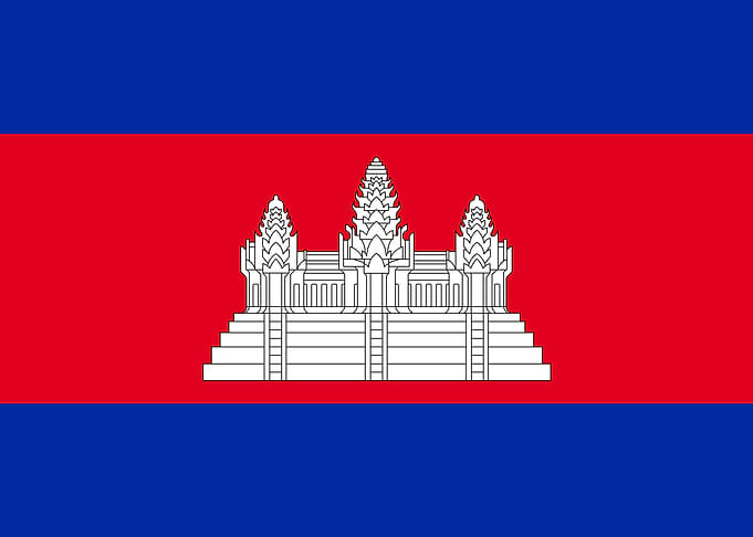 CAMBODIA Flag