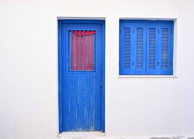 Blue Door Greek Islands