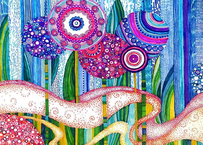 Decorative garden