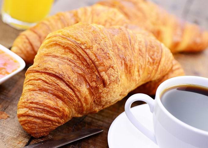 Coffee and Croissant