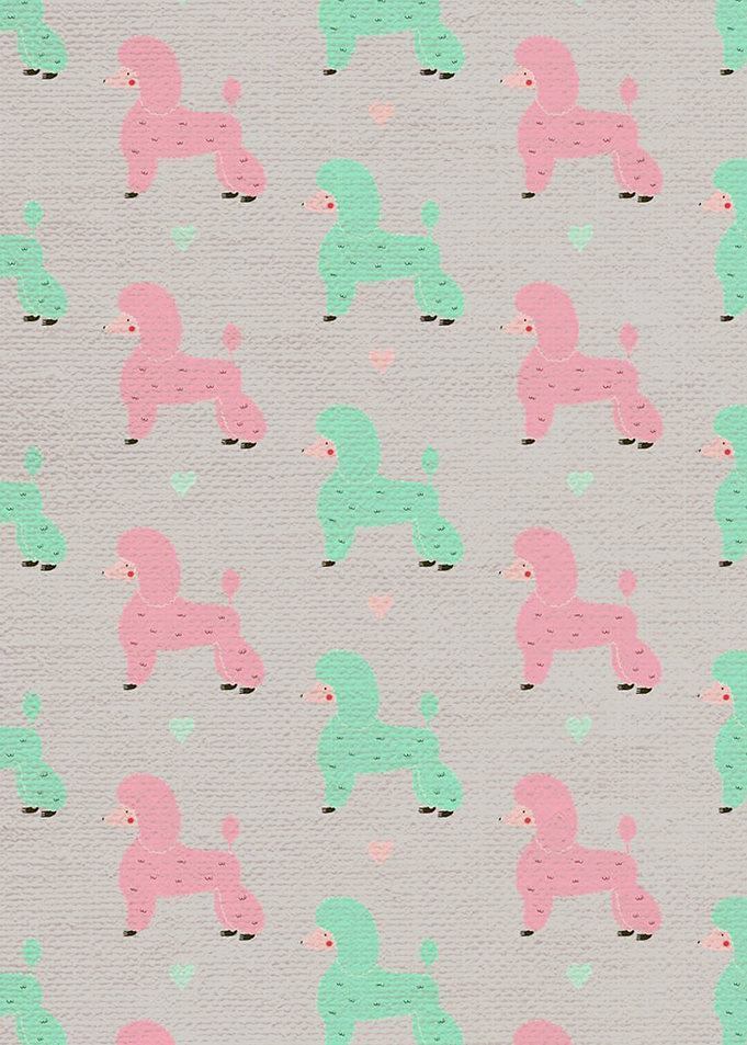 Poodle Poster