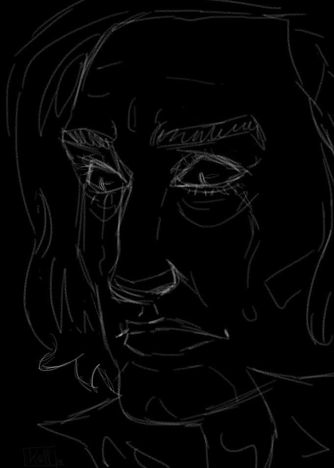 Crying man