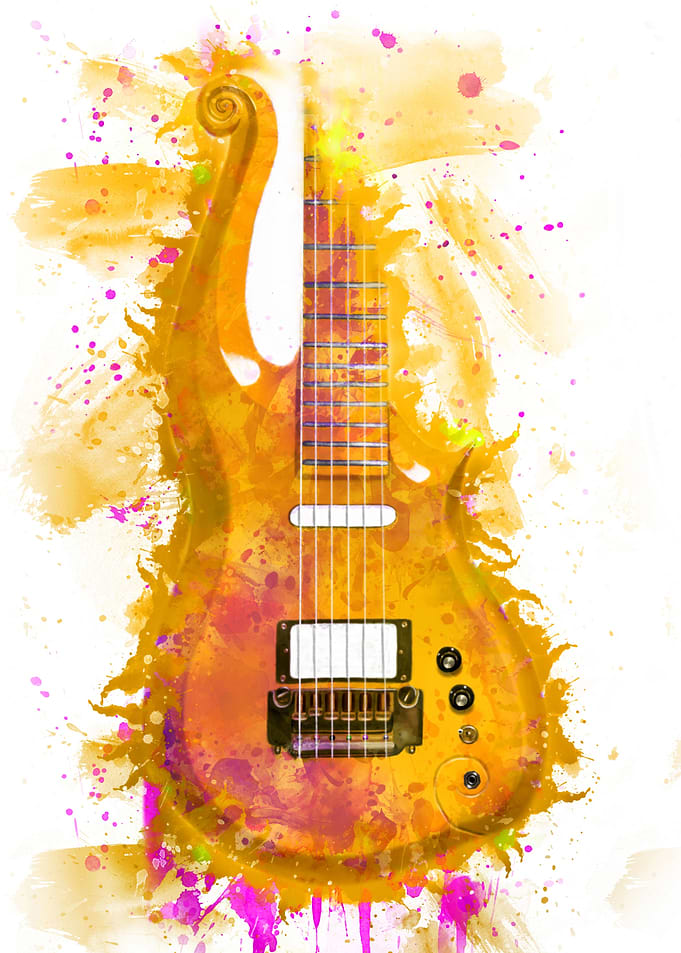 Prince cloud guitar