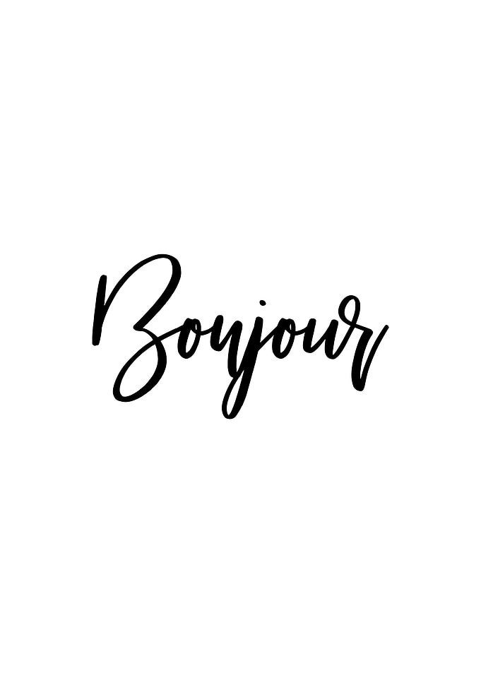 Bonjour