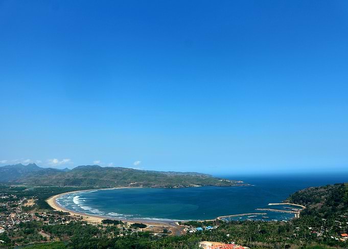 Pacitan Beach Landscape