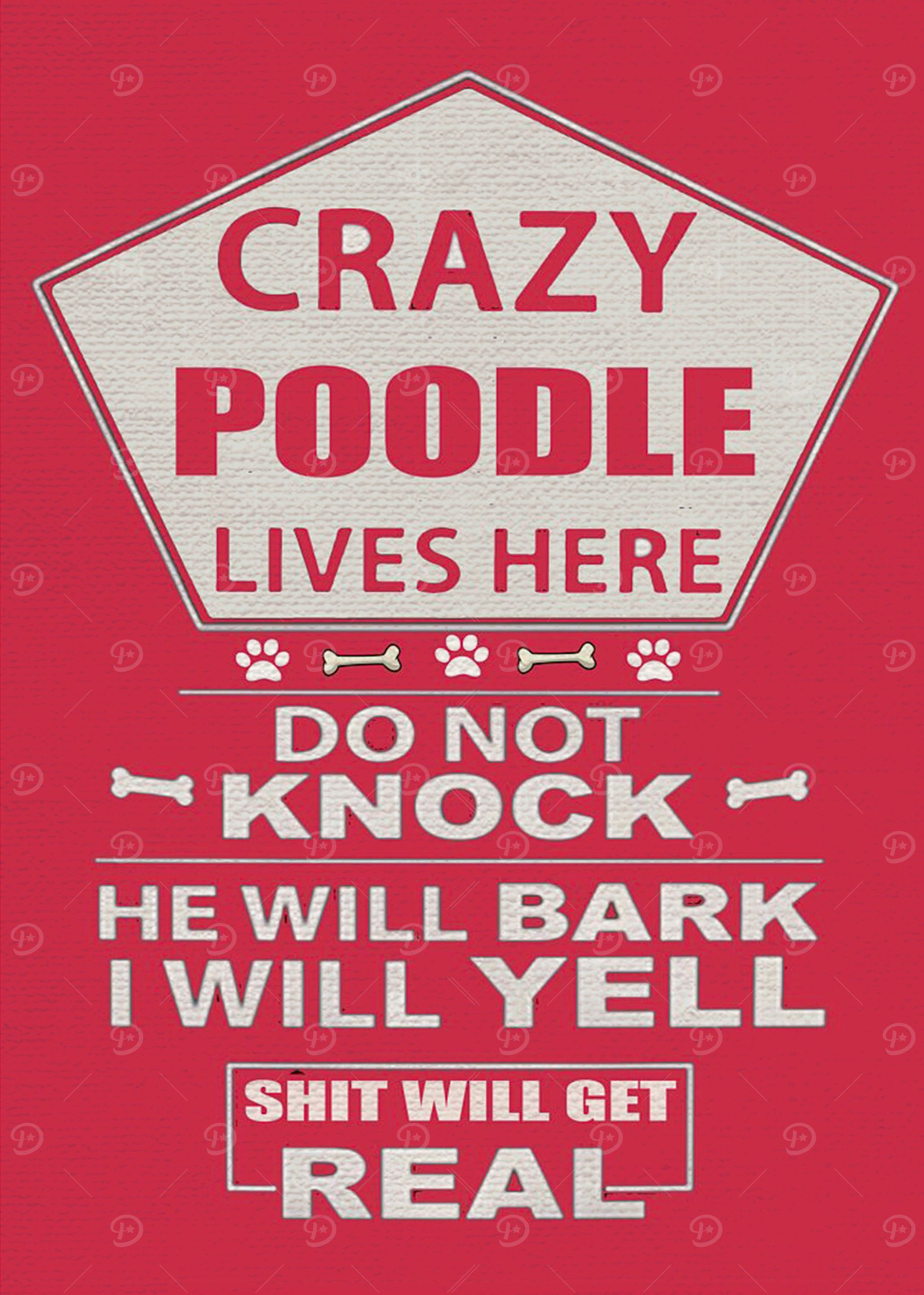 Poodle art