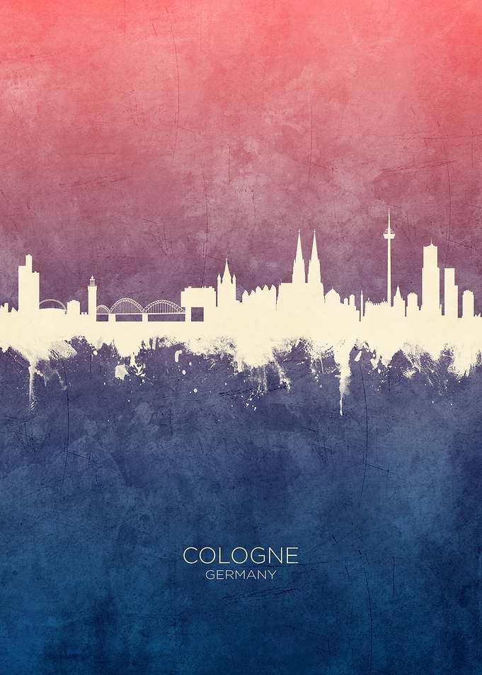 Cologne Germany Skyline