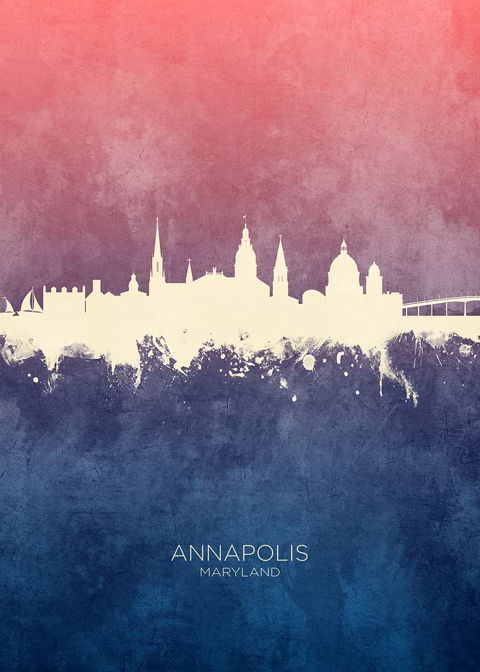 Annapolis Maryland Skyline