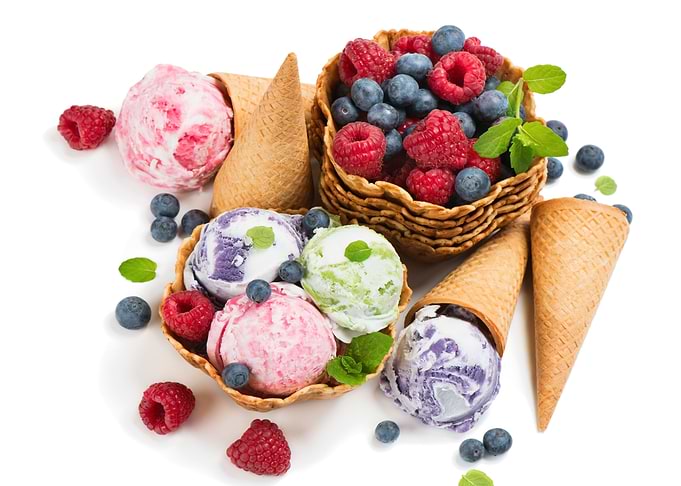Ice cream dessert