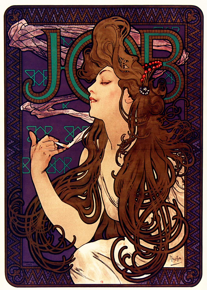 POSTER MUCHA ART NOUVEAU