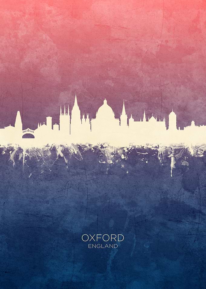 Oxford England Skyline