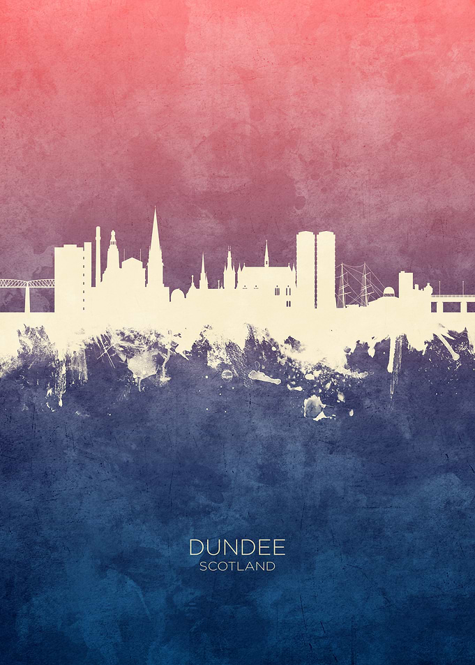 Dundee Scotland Skyline