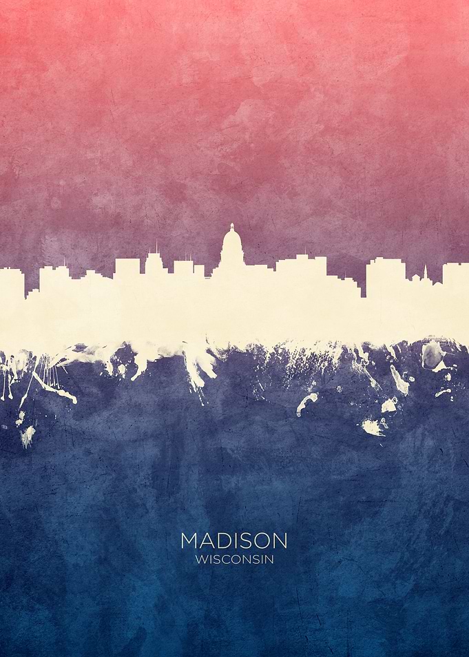 Madison Wisconsin Skyline
