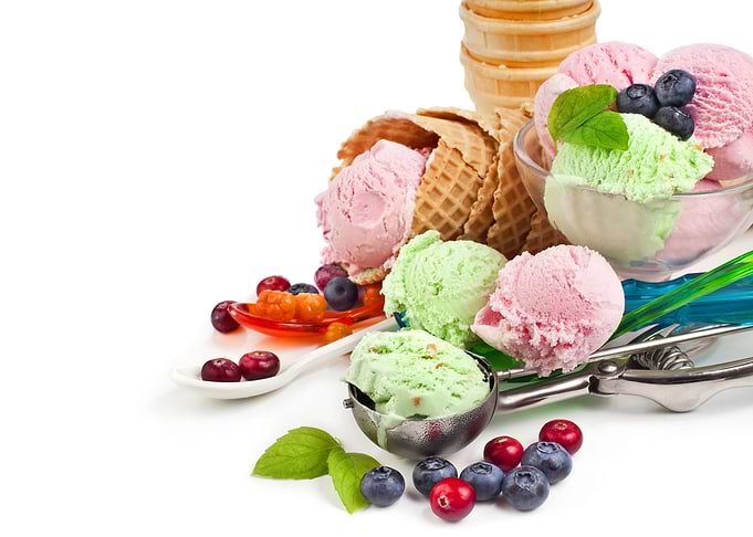 Ice cream dessert
