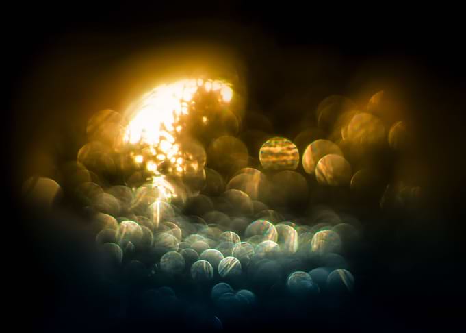 glitter bokeh abstract