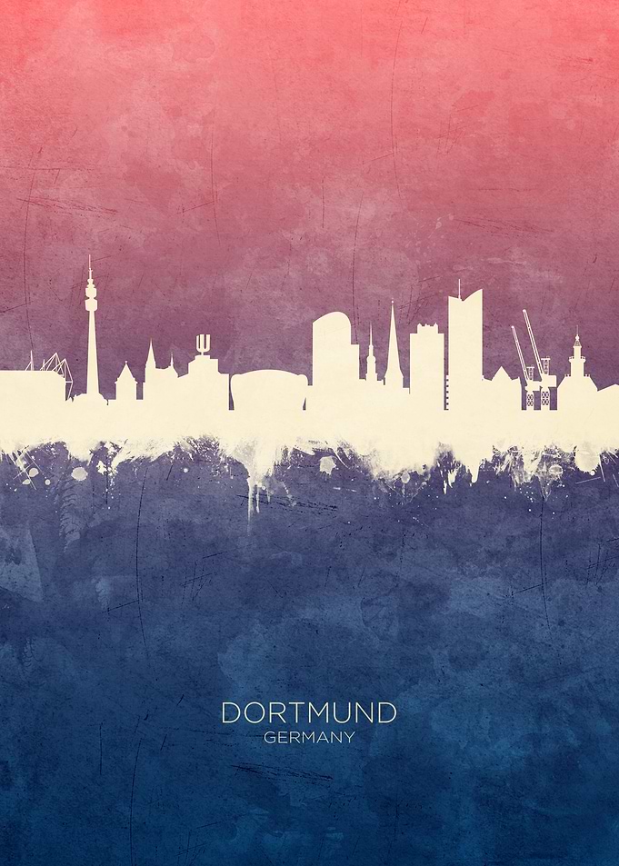Dortmund Germany Skyline