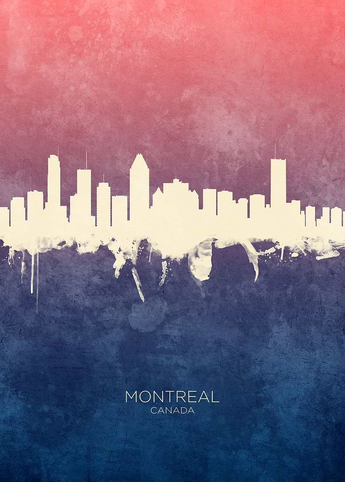 Montreal Canada Skyline