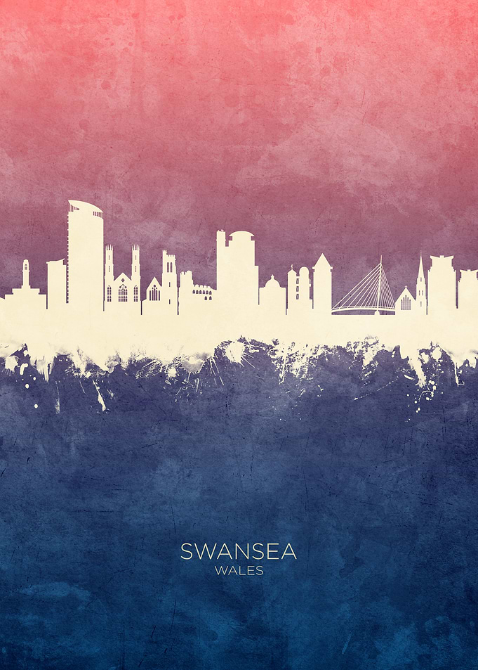 Swansea Wales Skyline