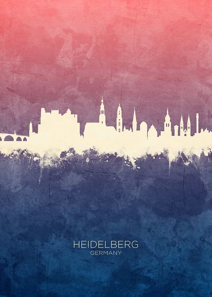 Heidelberg Germany Skyline