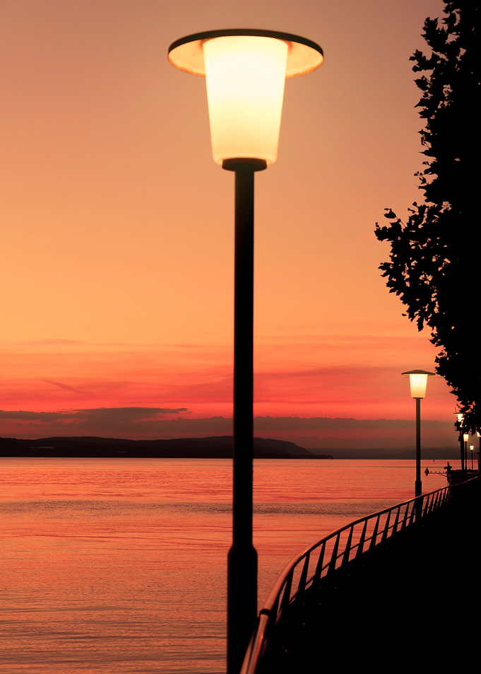 Lake View at Dusk