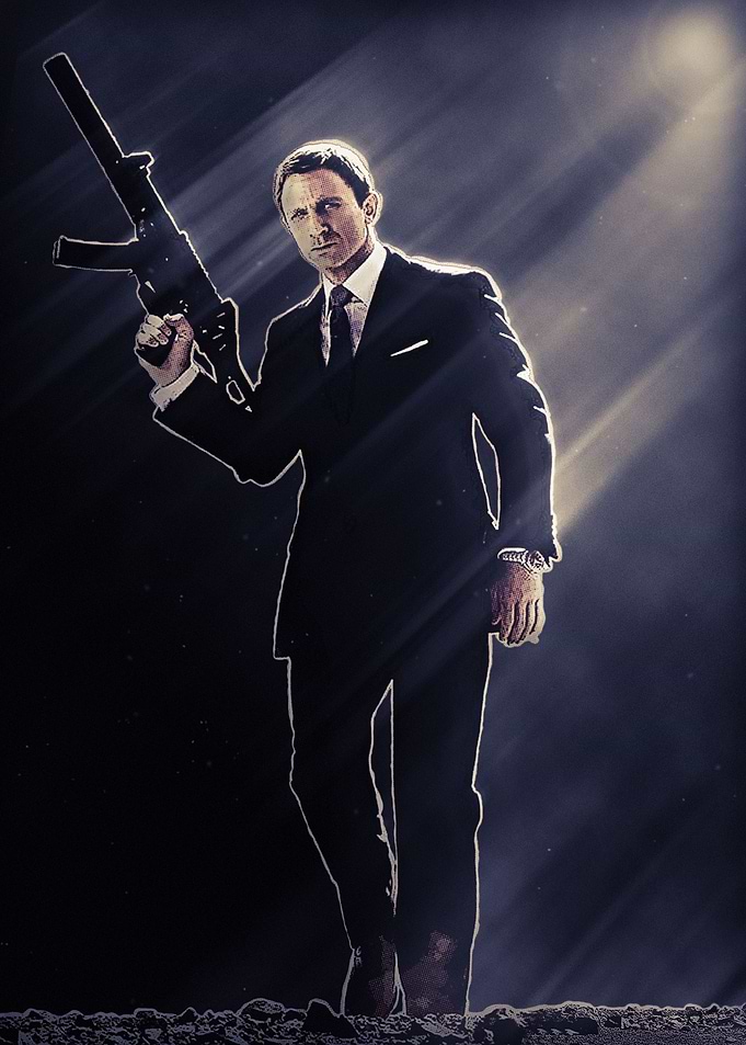 James Bond action