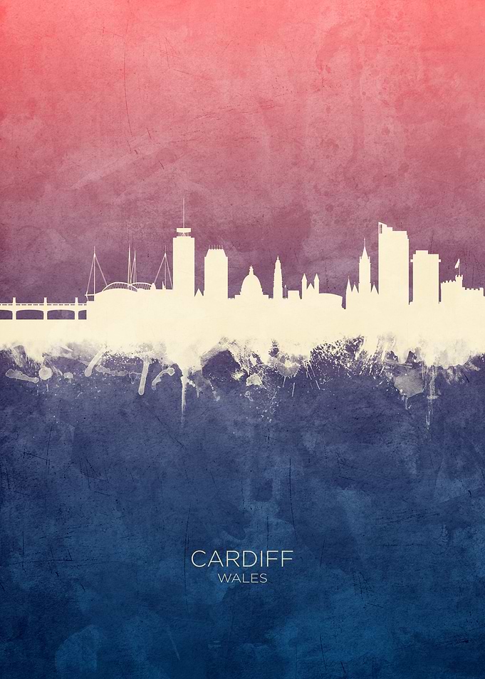 Cardiff Wales Skyline