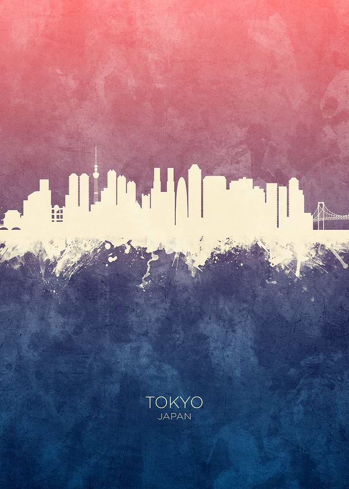 Tokyo Japan Skyline