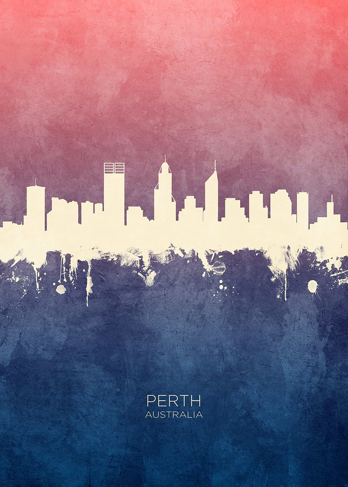 Perth Australia Skyline