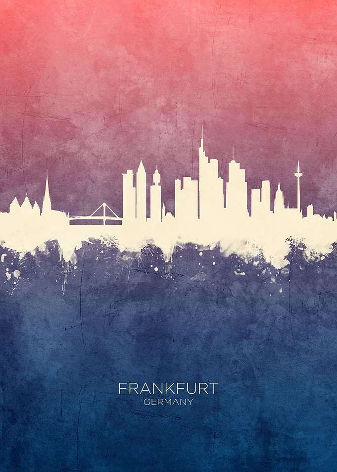 Frankfurt Germany Skyline