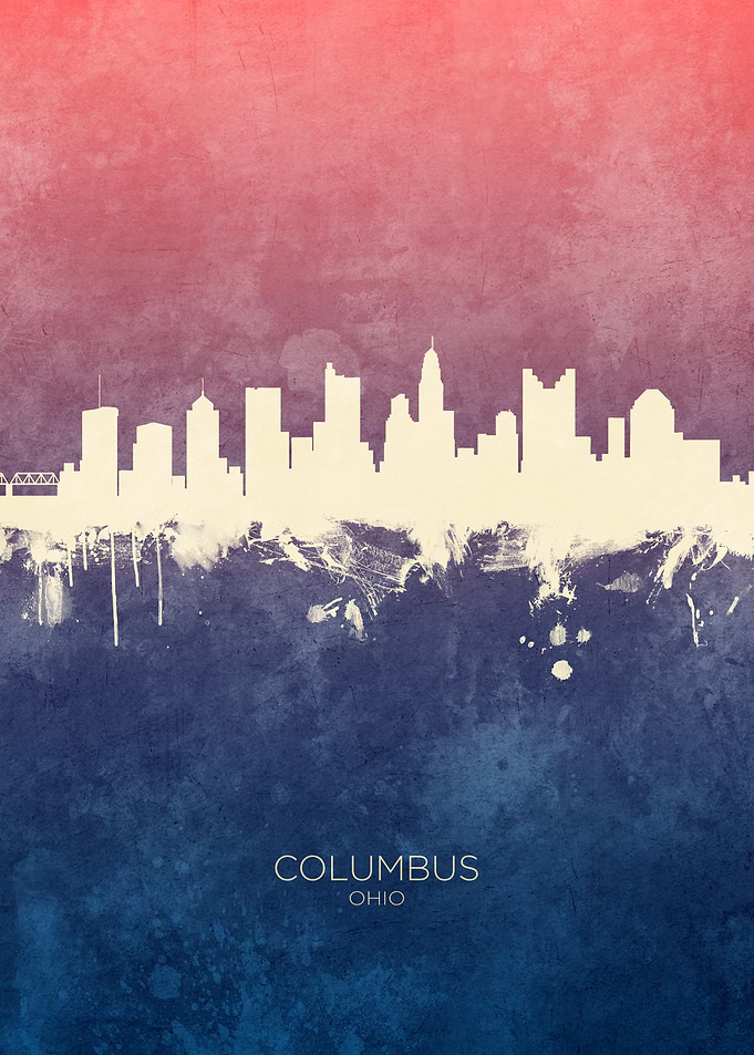 Columbus Ohio Skyline