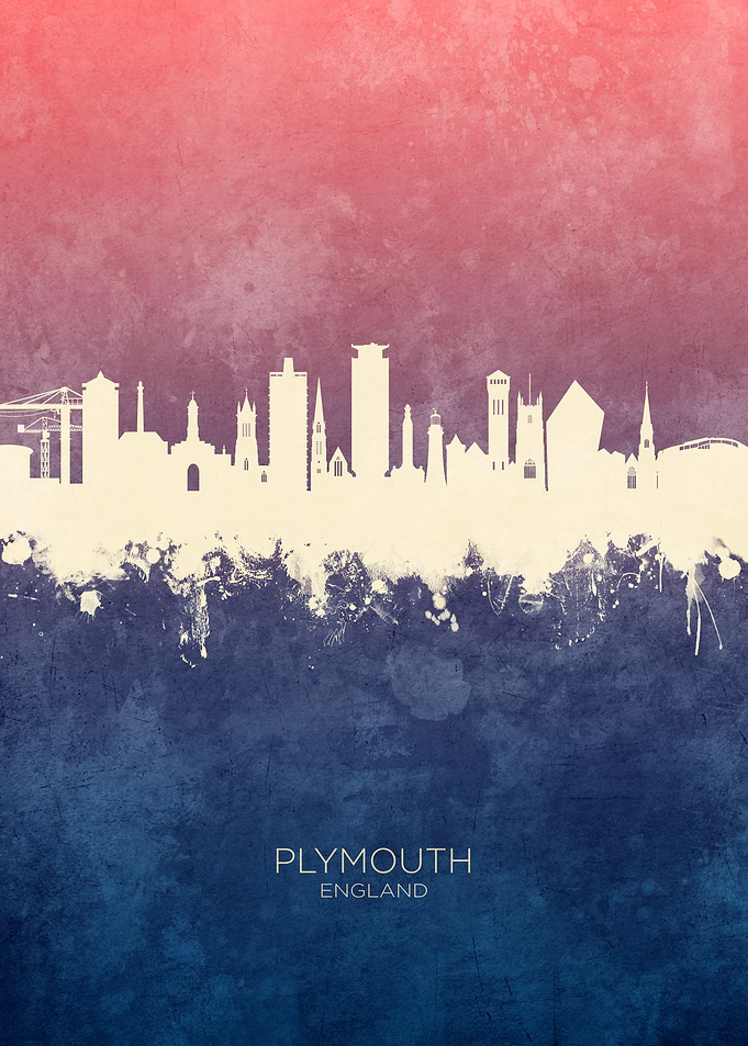 Plymouth England Skyline