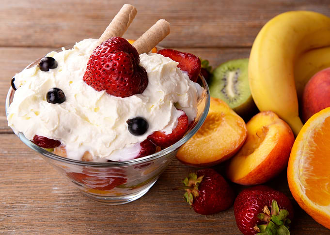 Ice cream melba