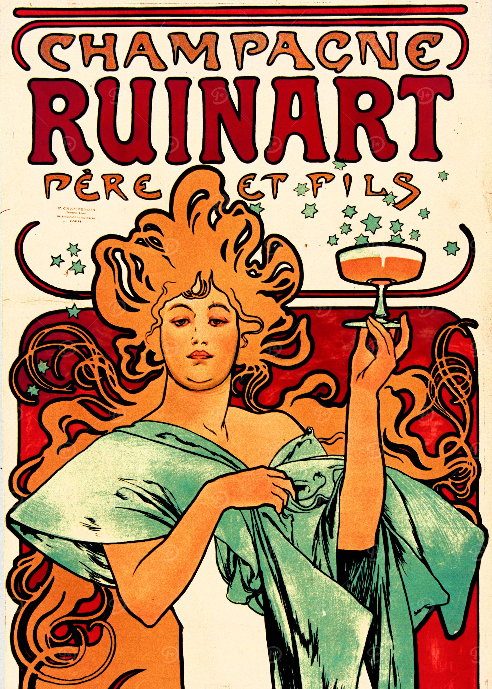 POSTER MUCHA ART NOUVEAU