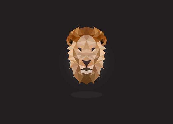 Low Poly Lion