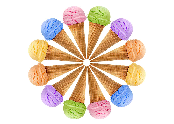 Ice cream art