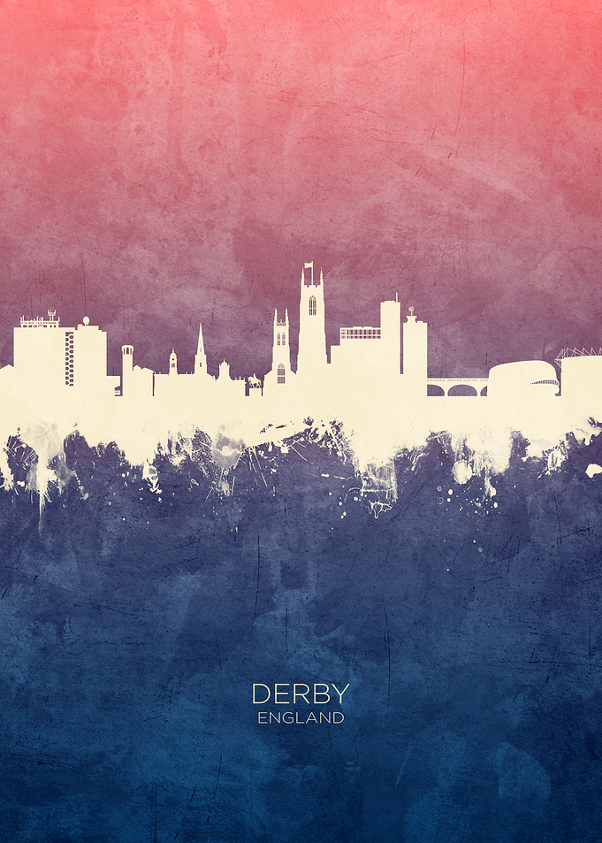 Derby England Skyline