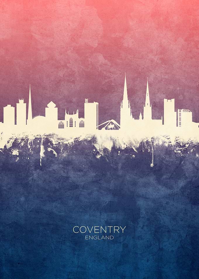 Coventry England Skyline