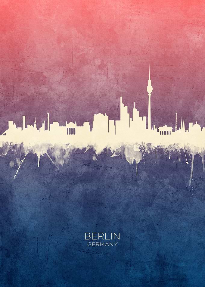 Berlin Germany Skyline