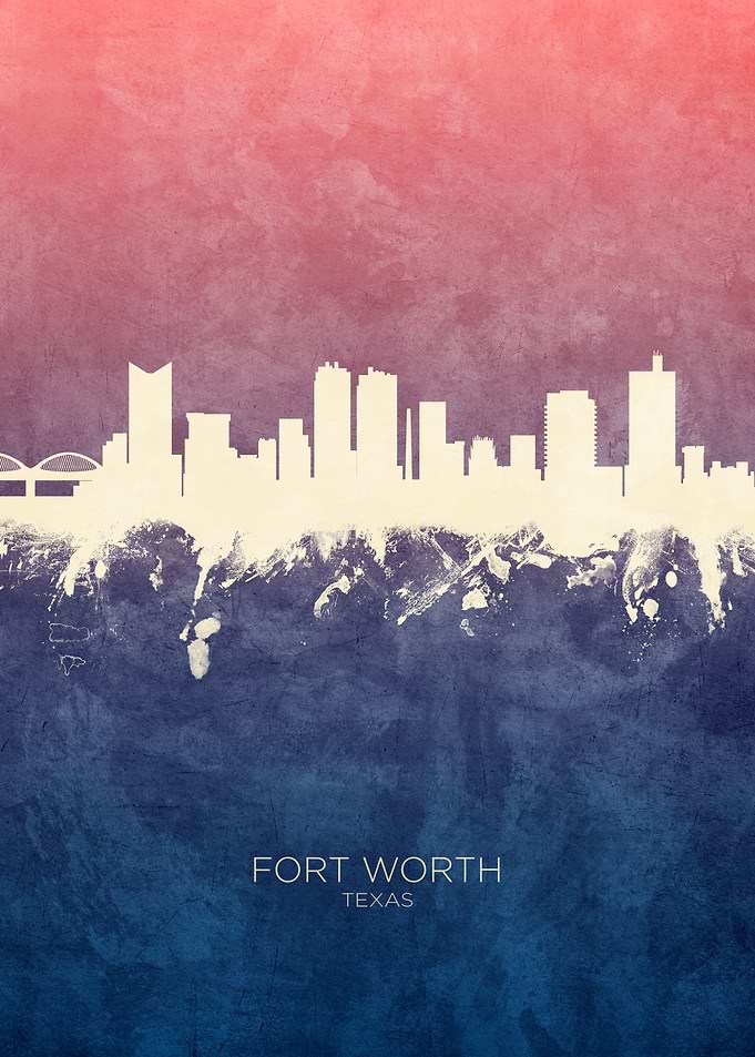 Fort Worth Texas Skyline