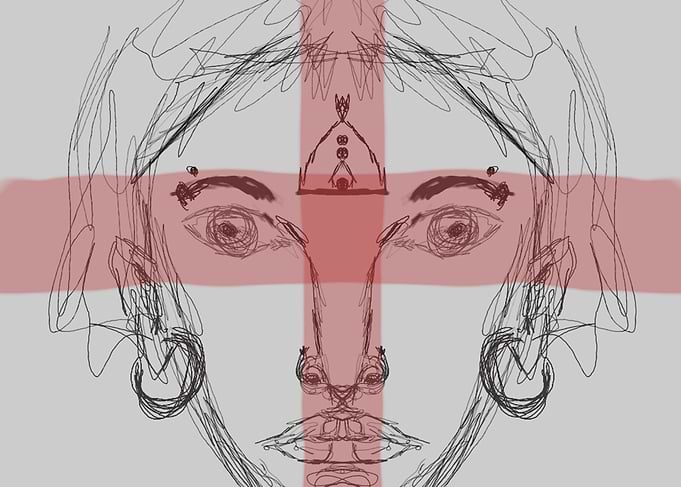 Anime women portrait